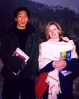 Allanna and new English Program Manager, Sonam.